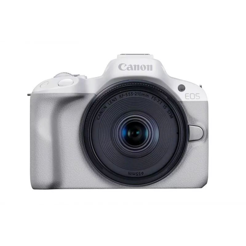 MILC kamera Canon EOS R50 balta 24,2MP 4K Ultra HD