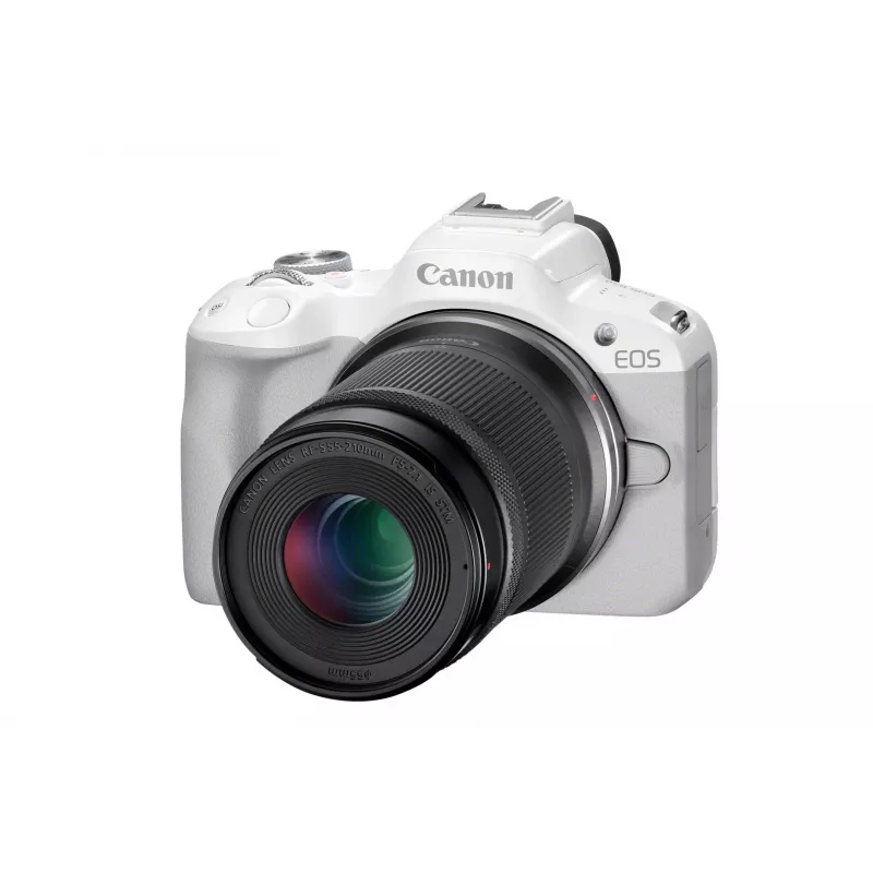 MILC kamera Canon EOS R50 balta 24,2MP 4K Ultra HD