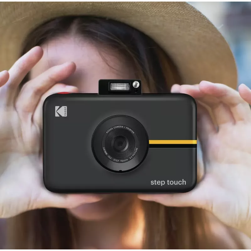 Kodak Step Touch tūlītējās fotogrāfiju printeris 50 x 76 mm balts