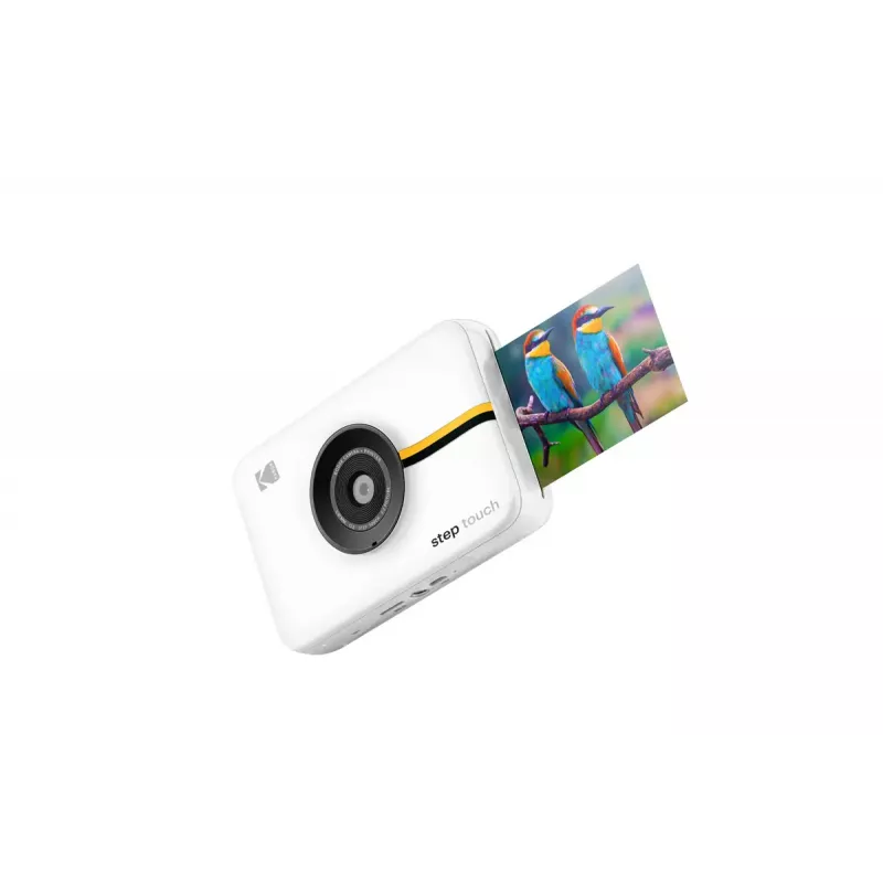 Kodak Step Touch tūlītējās fotogrāfiju printeris 50 x 76 mm balts