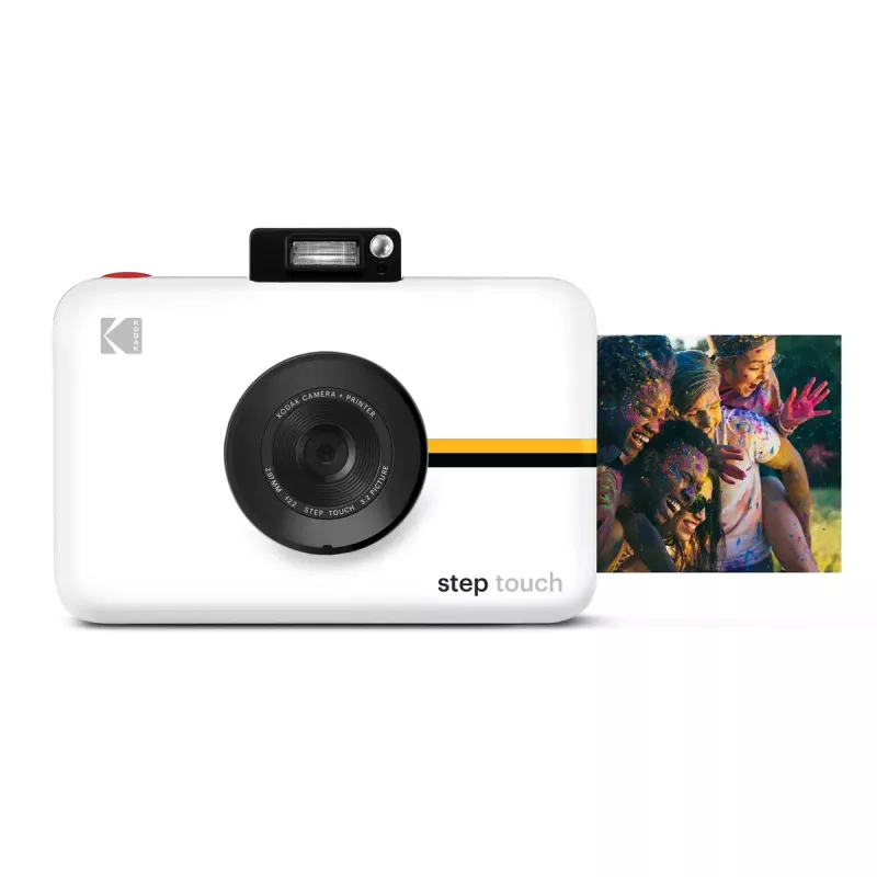 Kodak Step Touch tūlītējās fotogrāfiju printeris 50 x 76 mm balts