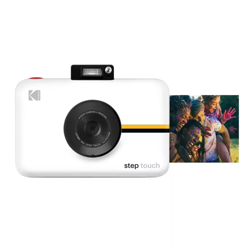 Kodak Step Touch tūlītējās fotogrāfiju printeris 50 x 76 mm balts