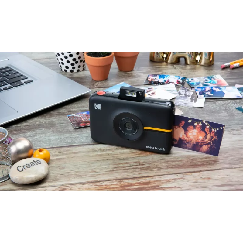 Kodak Step Touch tūlītējās fotogrāfiju printeris 50 x 76 mm balts