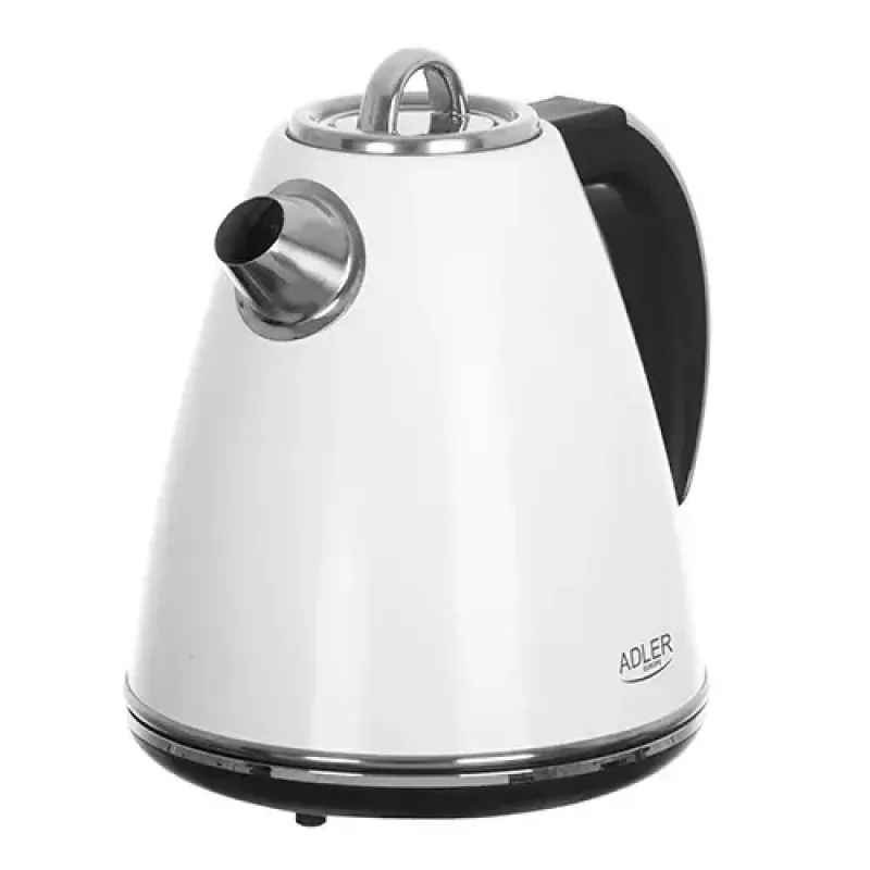 Elektriskā tējkanna Adler AD 1343 1.7L 2200W Balta