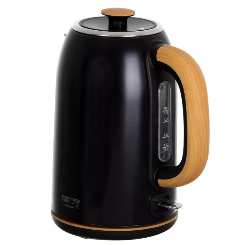 Elektriskā tējkanna Adler 1.7 L 2200 W Melna