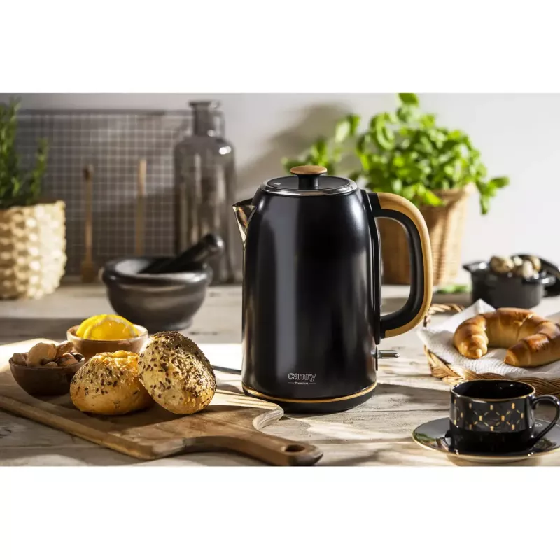 Elektriskā tējkanna Adler 1.7 L 2200 W Melna