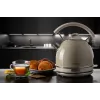 Ariete 2877 Tējkanna Vintage, 1,7L, Bezvadu, Bēša, 1.7 L, 2000 W, Bēša, Ūdens līmeņa indikators, Bezvadu, Filtrēšana