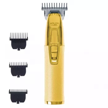 Bārdas trimmeris Adler AD 2836G Baterija 0.9 6 mm Zelts