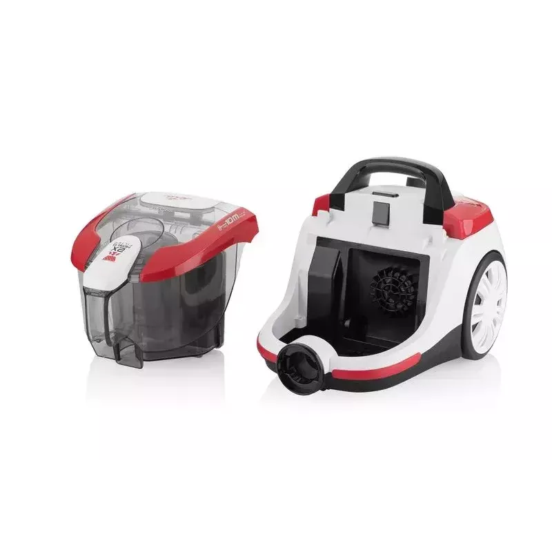 Bezmaisa putekļu sūcējs ETA ETA051390000 — 700 W, 2,2 L, HEPA, 70 dB (balts/sarkans/melns)