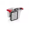 Bezmaisa putekļu sūcējs ETA ETA051390000 — 700 W, 2,2 L, HEPA, 70 dB (balts/sarkans/melns)