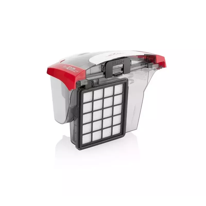 Bezmaisa putekļu sūcējs ETA ETA051390000 — 700 W, 2,2 L, HEPA, 70 dB (balts/sarkans/melns)