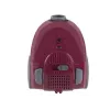 Putekļsūcējs LAFE 46412 — sausā putekļsūcējs, 800 W, teleskopiskā caurule, 6 m darbības rādiuss, bordo