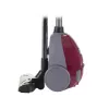 Putekļsūcējs LAFE 46412 — sausā putekļsūcējs, 800 W, teleskopiskā caurule, 6 m darbības rādiuss, bordo