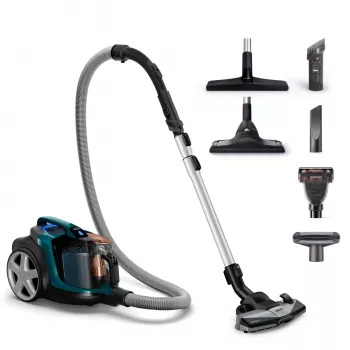Philips PowerPro Expert FC9744/09 putekļsūcējs, 2 L cilindrisks putekļsūcējs, sausā tīrīšana, 900 W, bez maisiņa