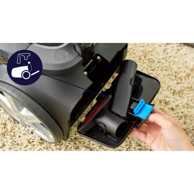 Philips PowerPro Expert FC9744/09 putekļsūcējs, 2 L cilindrisks putekļsūcējs, sausā tīrīšana, 900 W, bez maisiņa