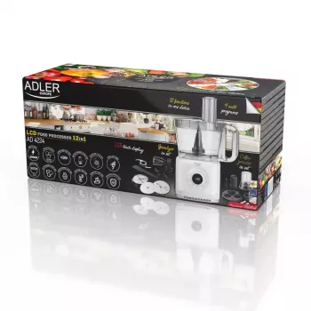 Virtuves kombains Adler AD 4224 1000 W 3,5 L melns balts