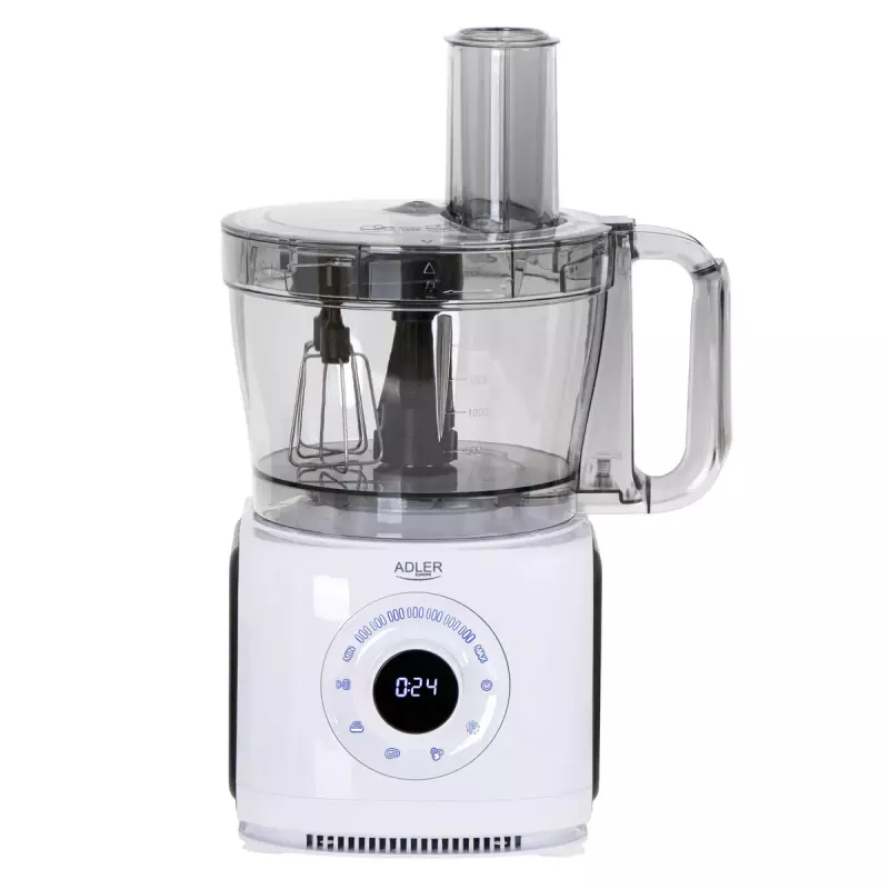 Adler AD 4224 virtuves kombains, 1000 W, 2 l trauks, 7 ātrumi, balts