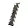Adler AD 2834 matu griežamā mašīna, no 3 mm līdz 1,2 cm, 4 uzgaļi, LCD, sudraba