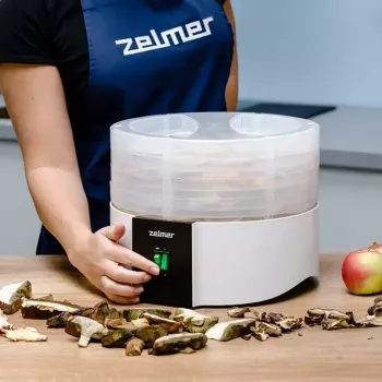 Pārtikas žāvētājs Zelmer ZFD1010 520 W Melns Balts Plastmasa 30 cm