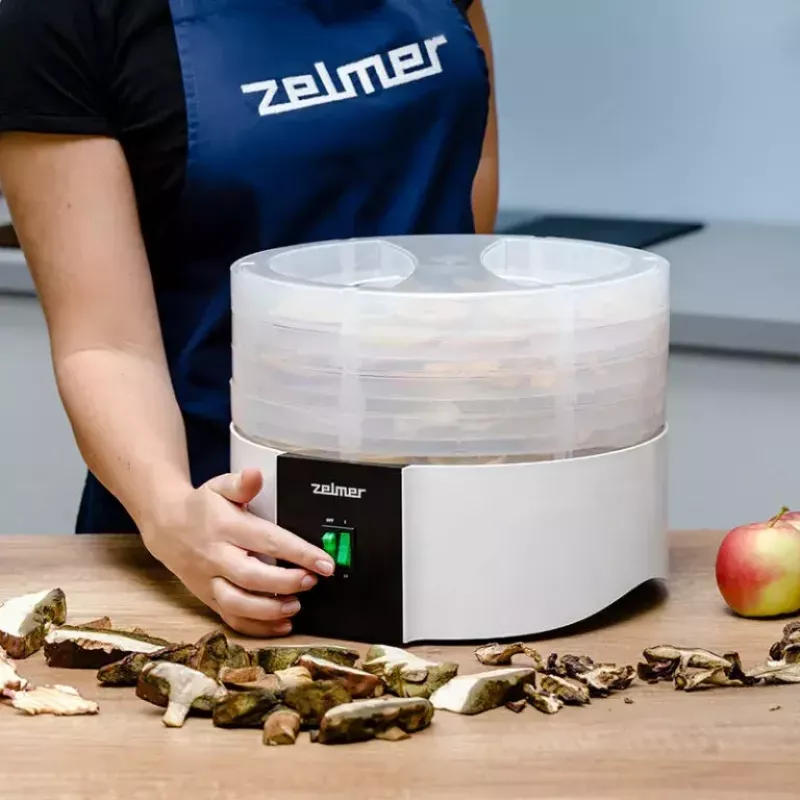 Pārtikas žāvētājs Zelmer ZFD1010 520 W Melns Balts Plastmasa 30 cm