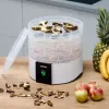 Pārtikas žāvētājs Zelmer ZFD1010 520 W Melns Balts Plastmasa 30 cm