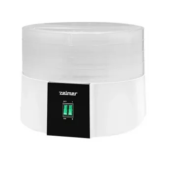 Pārtikas žāvētājs Zelmer ZFD1010 520 W Melns Balts Plastmasa 30 cm