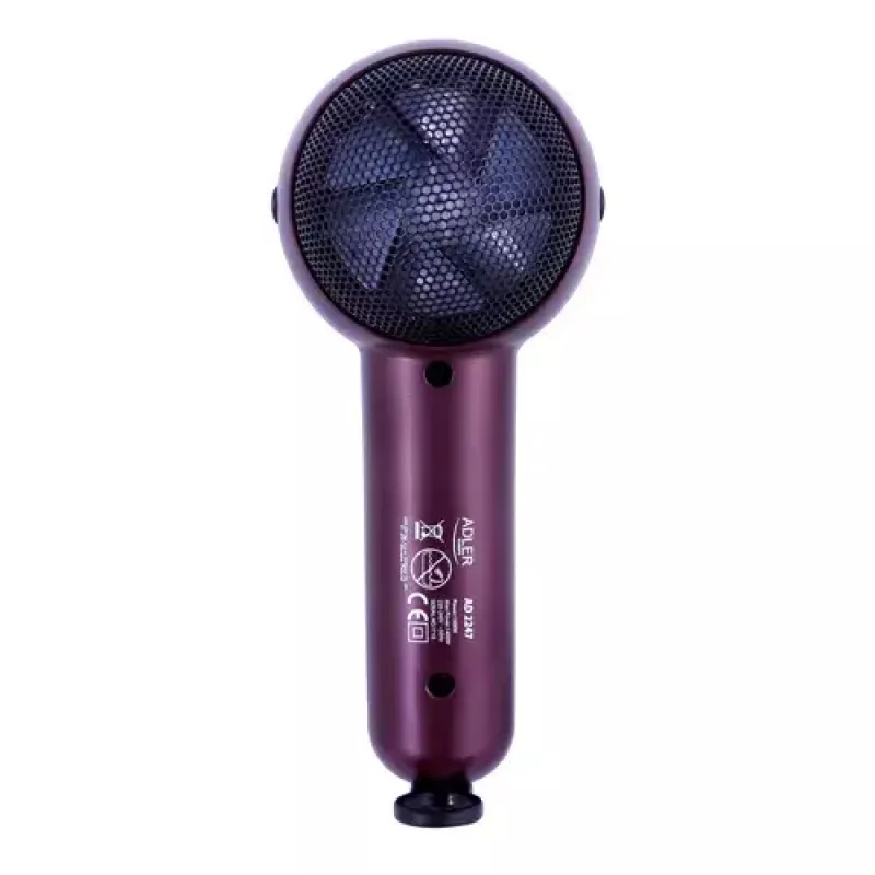 Matu žāvētājs Adler AD 2247 1400 W violets