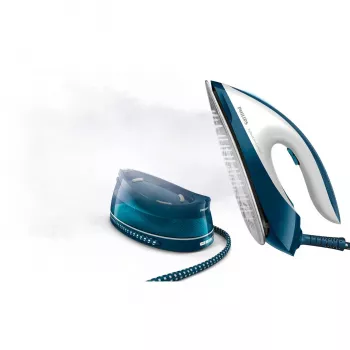 Philips GC7844/20 tvaika gludināšanas stacija 2400 W 1,5 L SteamGlide zole Aqua krāsa, balta