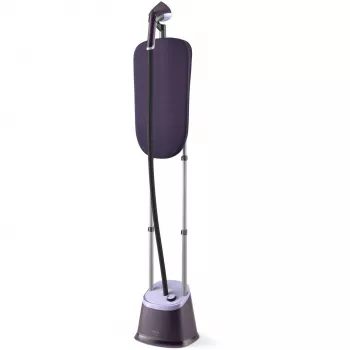 Apģērba tvaicētājs Philips STE3160/30 2000 W — 2 L tvertne, 40 g/min nepārtraukts tvaiks, 118,5 cm statnis, violeta