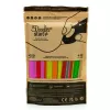 3DOODLER 3D drukas kvēldiega komplekts Start+ 250 gab., 2,5 mm diametrs, kompostējamas fluorescējošas krāsas (neonrozā, neonoranžā, neonzaļā, neondzeltenā, neonrozā)