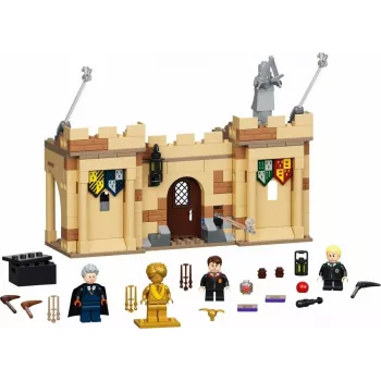 LEGO Harry Potter komplekts “Hogvartsas pirmā lidošanas stunda” 76395 ar Harija un Drako minifigūrām