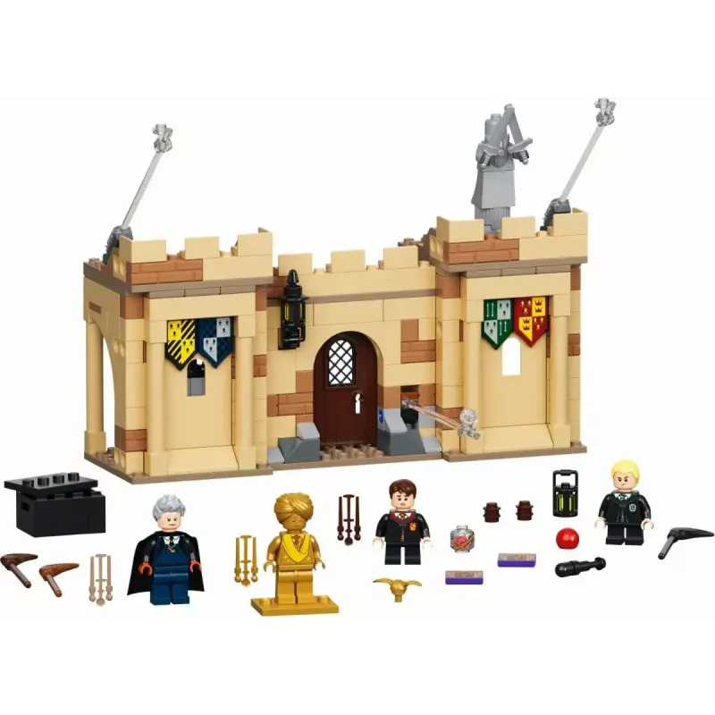 LEGO Harry Potter komplekts “Hogvartsas pirmā lidošanas stunda” 76395 ar Harija un Drako minifigūrām