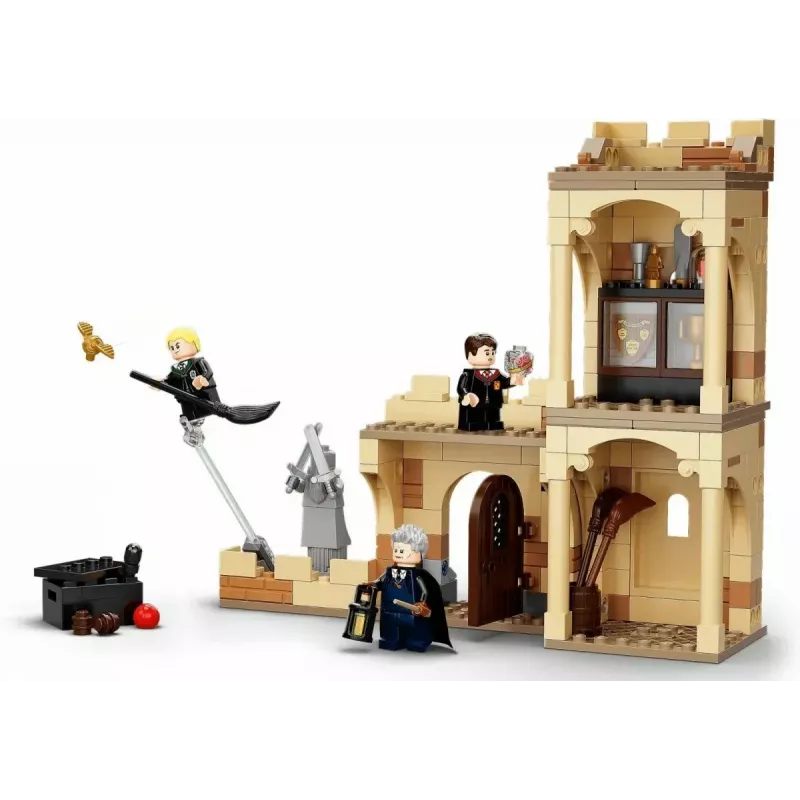 LEGO Harry Potter komplekts “Hogvartsas pirmā lidošanas stunda” 76395 ar Harija un Drako minifigūrām