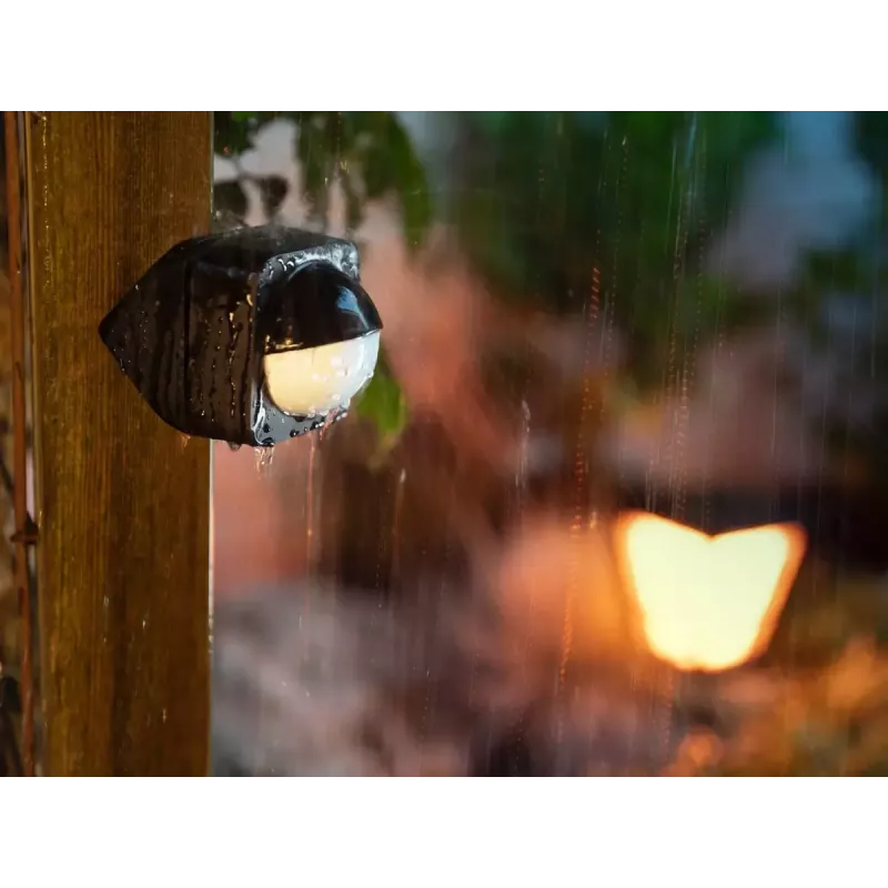 Viedā gaisma|PHILIPS|Hue Motion Sensor Outdoor|Spuldžu skaits 1|Kustības sensors|ZigBee|Black|929003067401