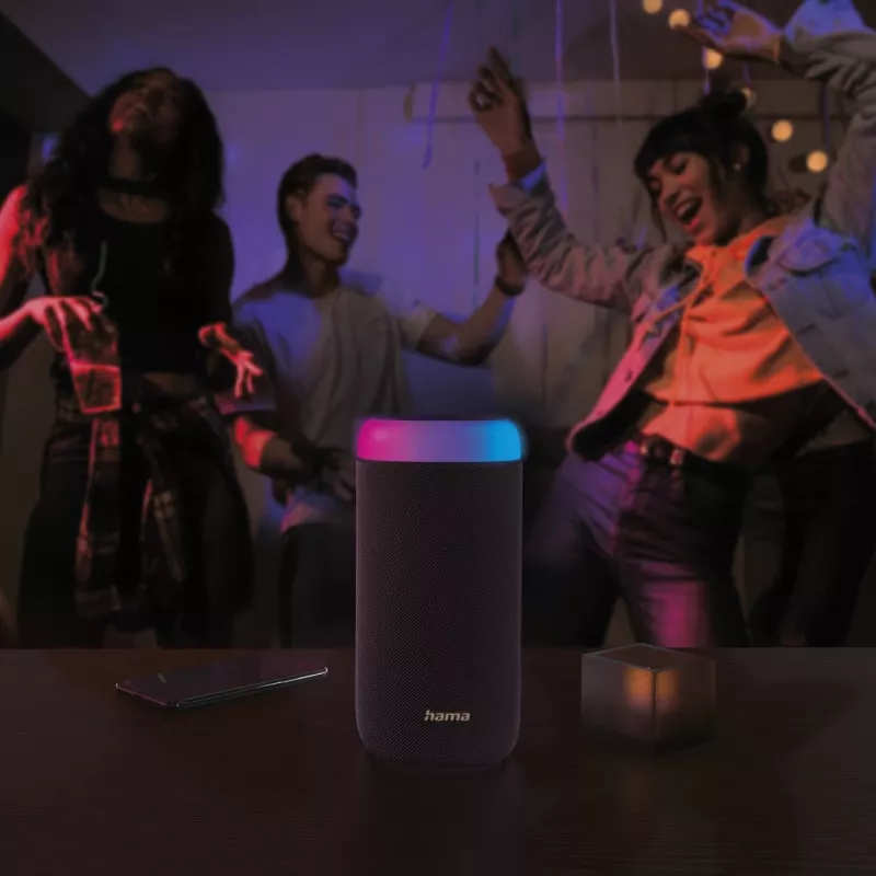 Hama Shine 2.0 Stereo portatīvais skaļrunis Melns 30 W