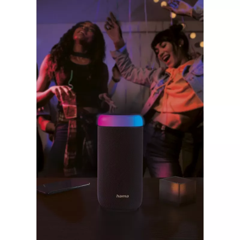 Hama Shine 2.0 Stereo portatīvais skaļrunis Melns 30 W
