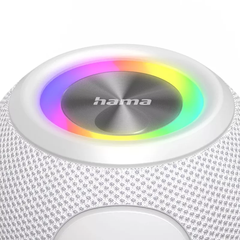 Hama 00188238 pārnēsājams/ballīšu skaļrunis Mono pārnēsājams skaļrunis Balts 5 W