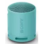 Sony SRS-XB100 - bezvadu Bluetooth pārnēsājams skaļrunis, izturīgs IP67 ūdensizturīgs un putekļu necaurlaidīgs, 16 stundu akumulators, ekoloģisks, paredzēts lietošanai ārpus telpām un ceļojumiem zilā krāsā
