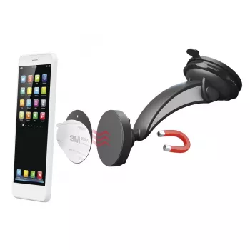 Pasīvs turētājs Hama Magnet 00201512 melns mobilajam telefonam/viedtālrunim