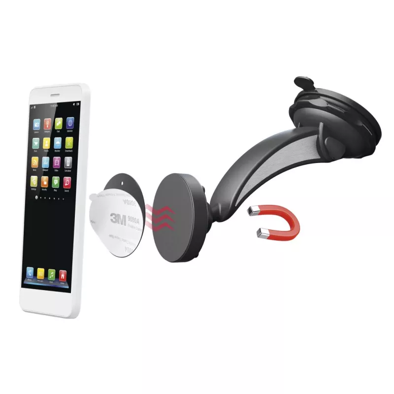 Pasīvs turētājs Hama Magnet 00201512 melns mobilajam telefonam/viedtālrunim