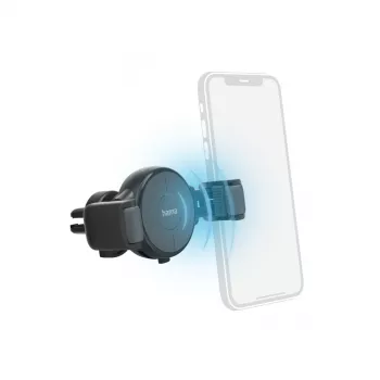 Hama FC10 Flex-Set viedtālruņa automašīnas lādētājs un turētājs, antracīta krāsa