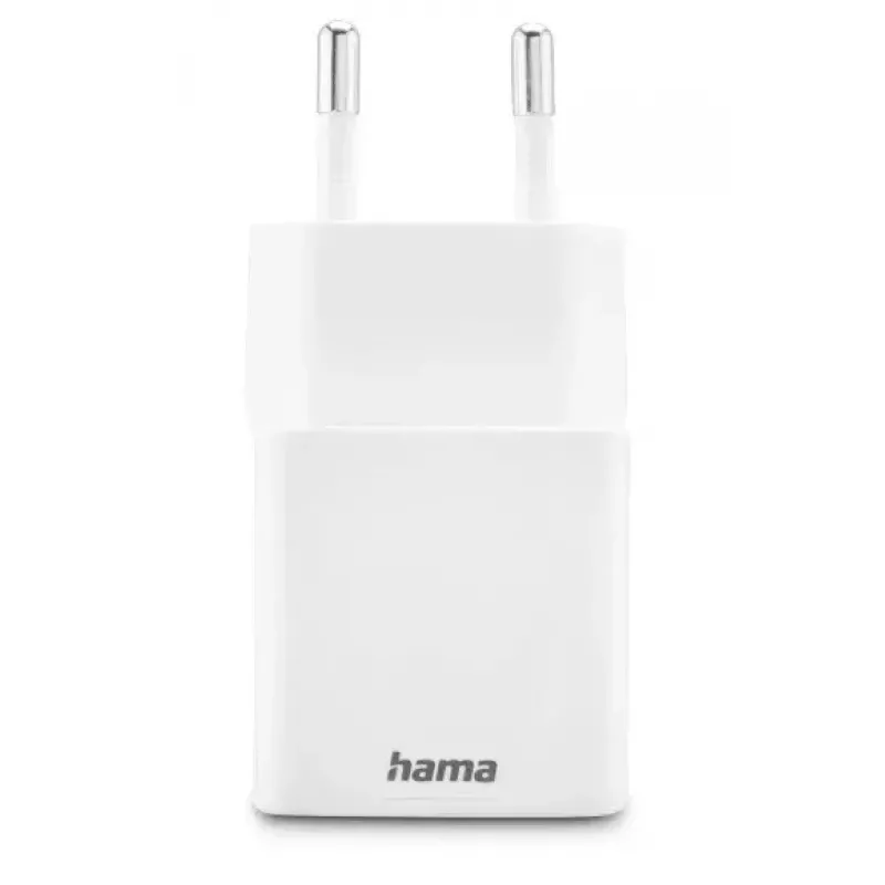 Hama 00201991 mobilās ierīces lādētājs austiņu, ārējo akumulatoru, viedtālruņu, planšetdatoru uzlādei balts maiņstrāvas ātrā uzlāde iekštelpām