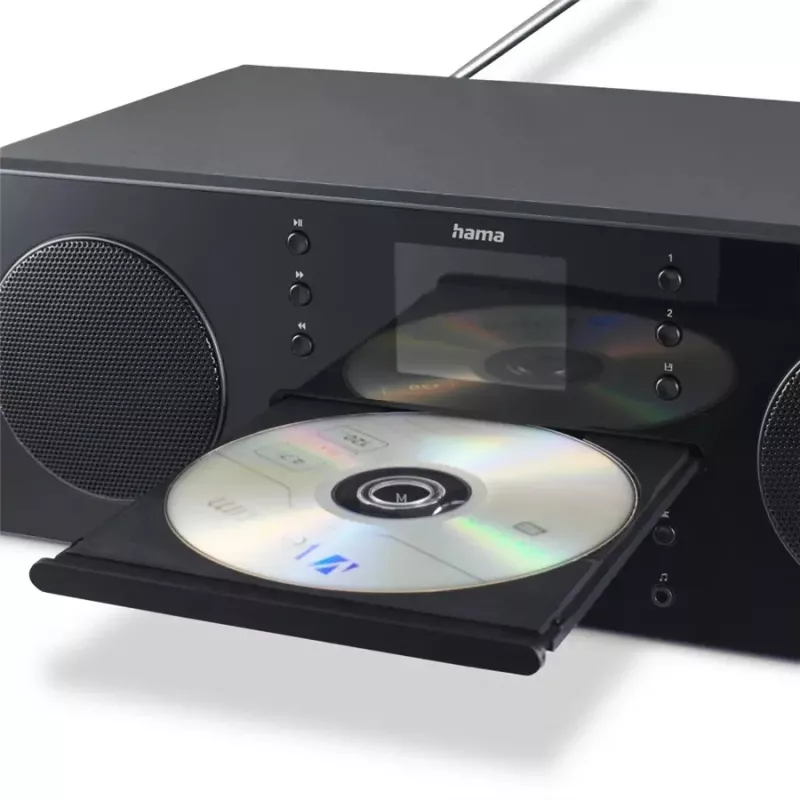 Hama DIR1570CBT melns, pelēks portatīvais CD atskaņotājs
