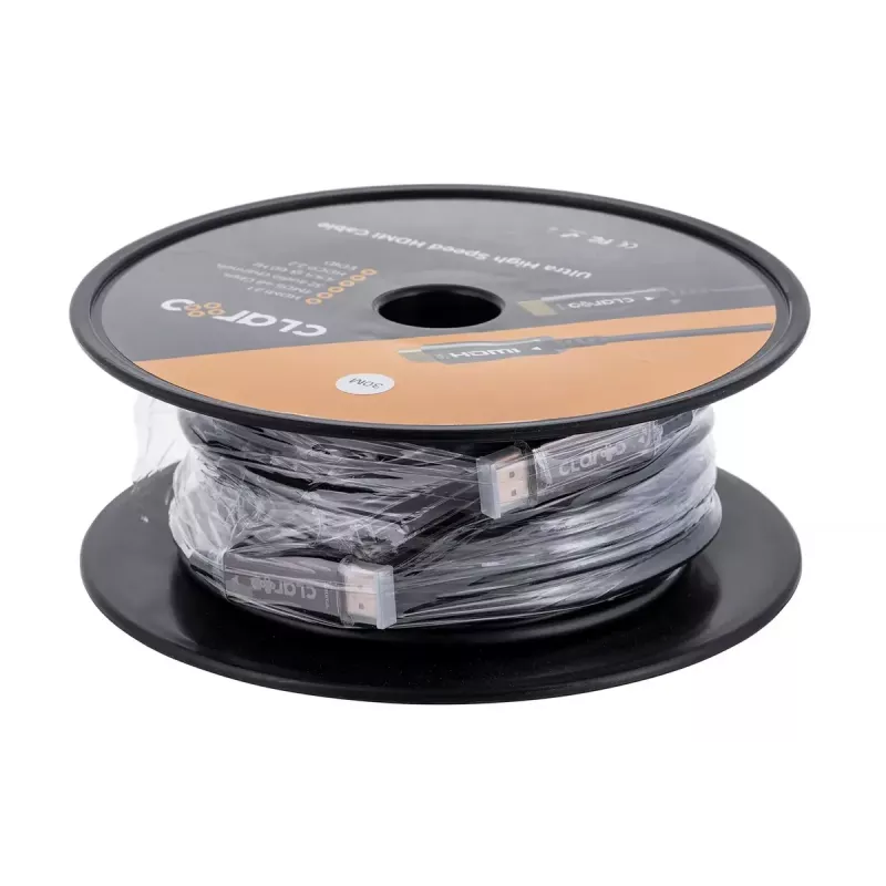 HDMI kabelis claroc FEN-HDMI-21-30M — 30 m, HDMI 2.1, 8K 120Hz atbalsts