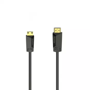 Hama 00205015 HDMI kabelis 1,5 m HDMI A tipa (standarta) HDMI C tipa (mini) melns