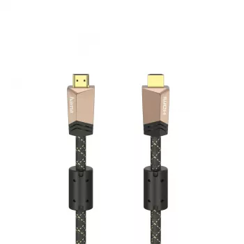 Hama 00205025 HDMI kabelis, 1,5 m, HDMI Type A (Standard), bronzas krāsā