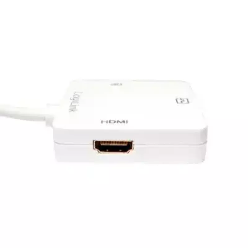Video kabeļa adapteris LogiLink CV0045A 0,15 m Balts