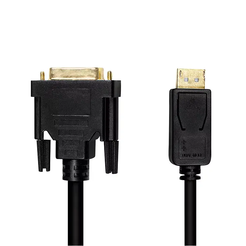Video kabeļa adapteris LogiLink CV0130 1m DisplayPort DVI melns