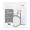 Audio kabelis LogiLink CA1208 7,5 m 2 x RCA melns