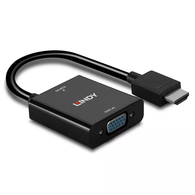 HDMI uz VGA pārveidotājs Lindy 38291